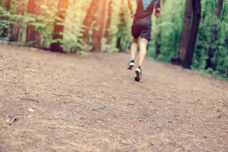 man running